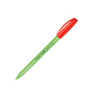 Bolígrafo Faber Castell Trilux 031 Punta Fina Rojo X 1 Und
