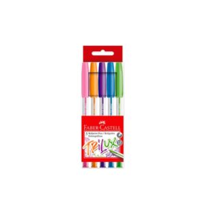 Bolígrafo Faber Castell Trilux 032-M X 5 Und