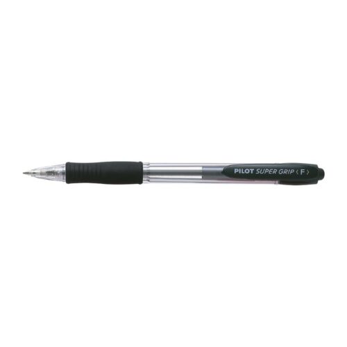 Bolígrafo Pilot Bpgp10Rf Super Grip Negro X 1 Und