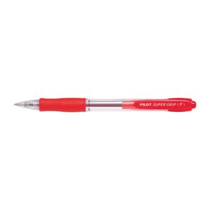 Bolígrafo Pilot Bpgp10Rf Super Grip Rojo X 1 Und