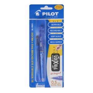 Bolígrafo Pilot Frixion Point Blfrp5 Azul + Repuesto