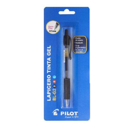 Bolígrafo Pilot Bl-G2-5 Retráctil Negro