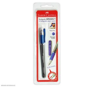 Bolígrafo Faber Castell Speedx 7 Semigel Azul X 1