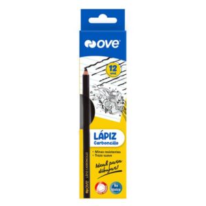 Lápiz Carboncillo Ove Caja X 12 Und