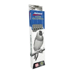 Lápiz 2H Técnico Artesco Sin Borrador Caja X 12 Und