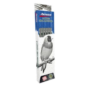 Lápiz 5B Técnico Artesco Sin Borrador Caja X 12 Und
