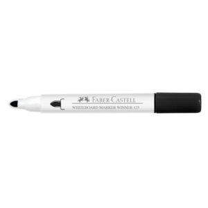Plumón Para Pizarra Faber Castell Winner 123 Negro