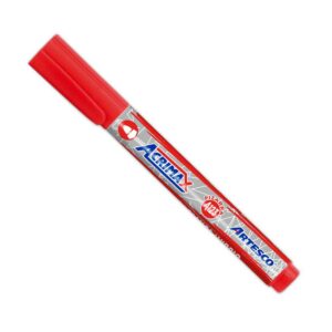 Plumón Para Pizarra Artesco 123 Rojo