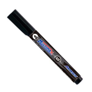 Plumón Indeleble Grueso Artesco Multimax A23 Negro