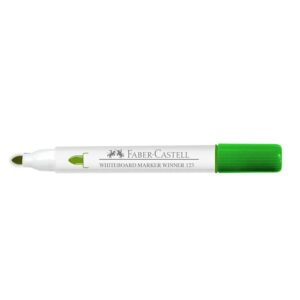 Plumón Para Pizarra Faber Castell Winner 123 Verde Limón