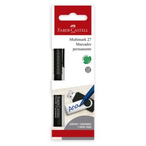Plumón Indeleble Delgado Faber Castell Multimark 27 Negro