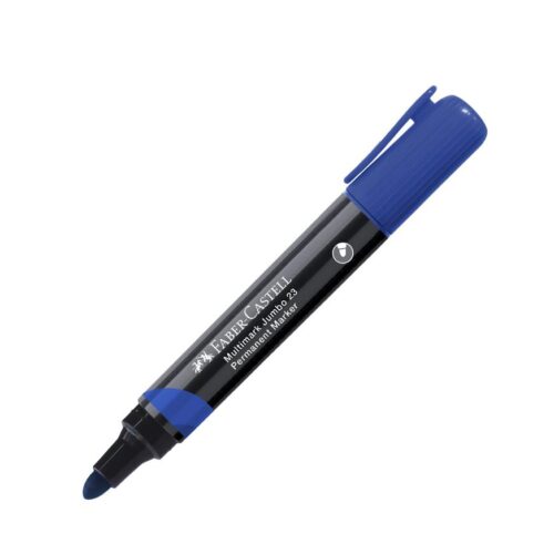 Plumón Indeleble Jumbo Faber Castell 23 Azul