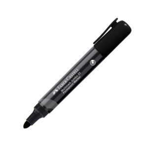 Plumón Indeleble Jumbo Faber Castell 23 Negro