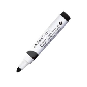 Plumón Para Pizarra Faber Castell 123 Negro