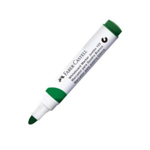 Plumón Para Pizarra Faber Castell 123 Verde