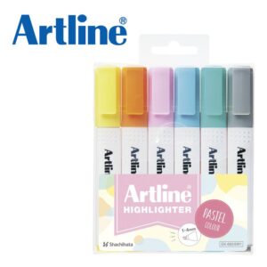 Resaltador Artline Supreme Pastel X 6 Und
