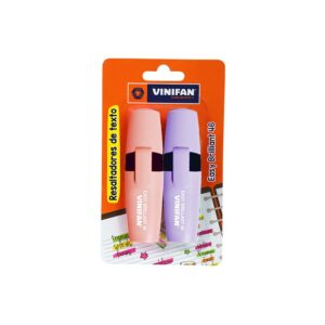 Resaltador Vinifan Easy Brilliant 46 Naranja/Morado Pastel X 2 Und