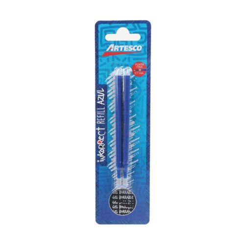 Repuesto Para Bolígrafo Artesco Inkorrect  Azul X 2 Und