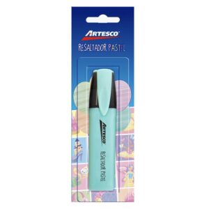 Resaltador Artesco Pastel Turquesa Blíster X 1 Und