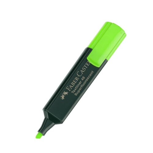 Resaltador Faber Castell Textliner 48 Verde X 1 Und