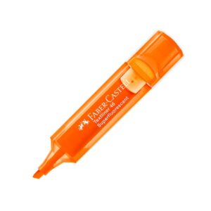 Resaltador Faber Castell Textliner Ice 1546 Naranja
